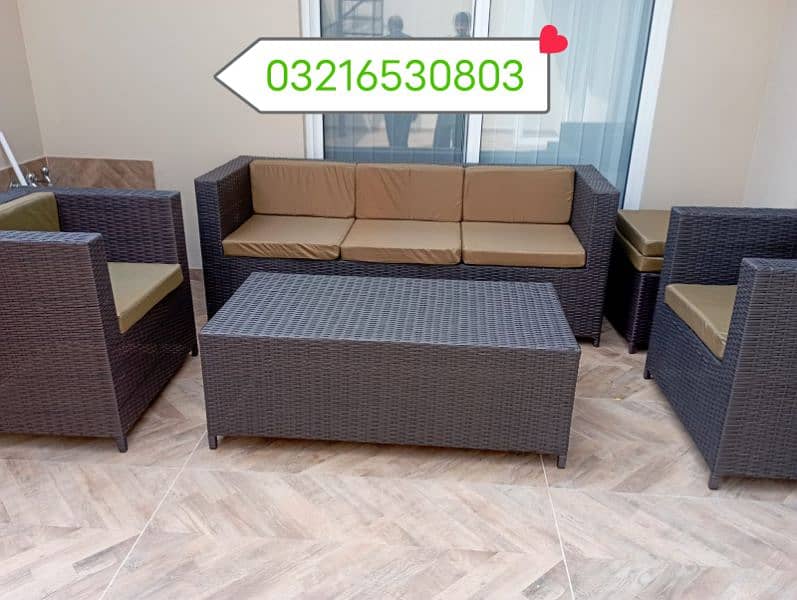 Rattan sofa seat outdoor garden furniture 4