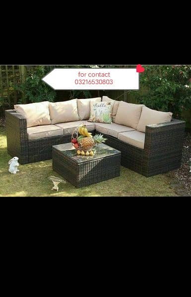 Rattan sofa seat outdoor garden furniture 11
