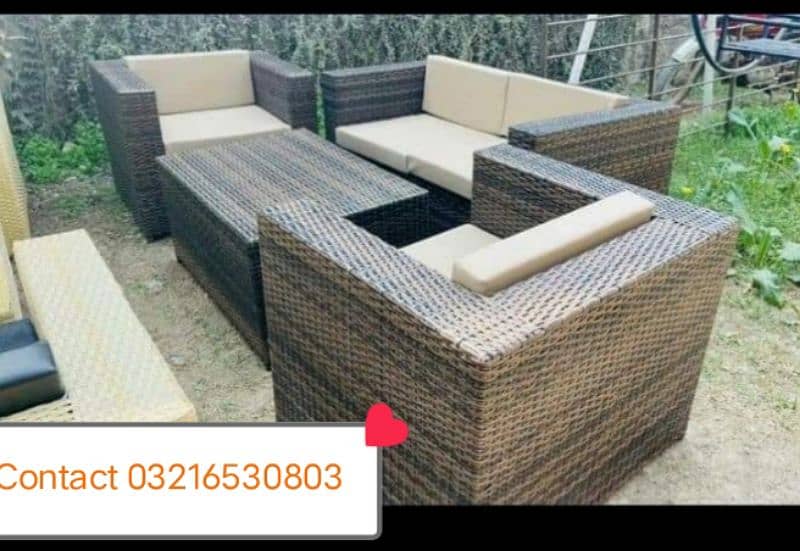 Rattan sofa seat outdoor garden furniture 15