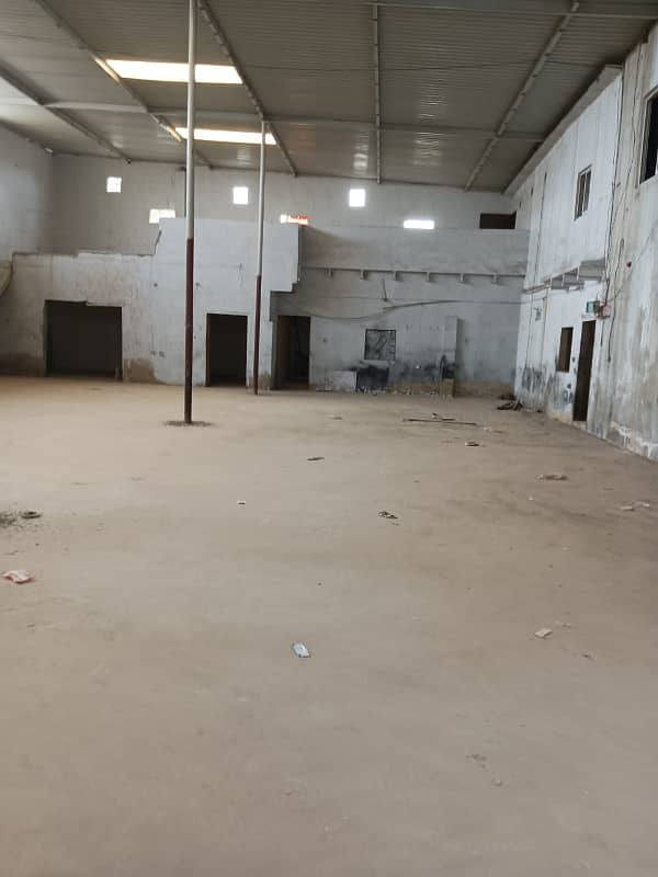 Warehouse Available For Rent In Mehran Town Sector -E Industrial Area Korangi 1
