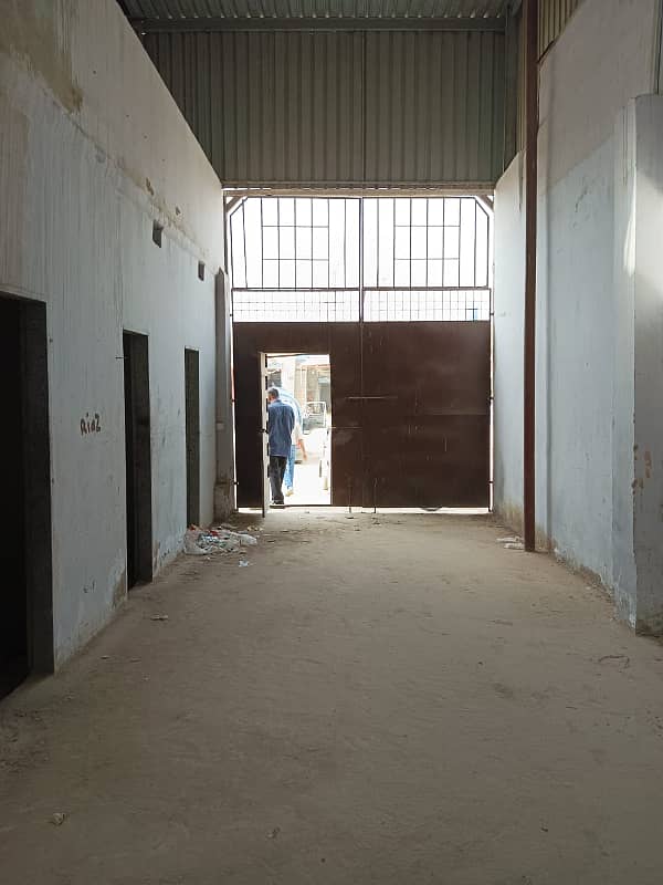 Warehouse Available For Rent In Mehran Town Sector -E Industrial Area Korangi 3