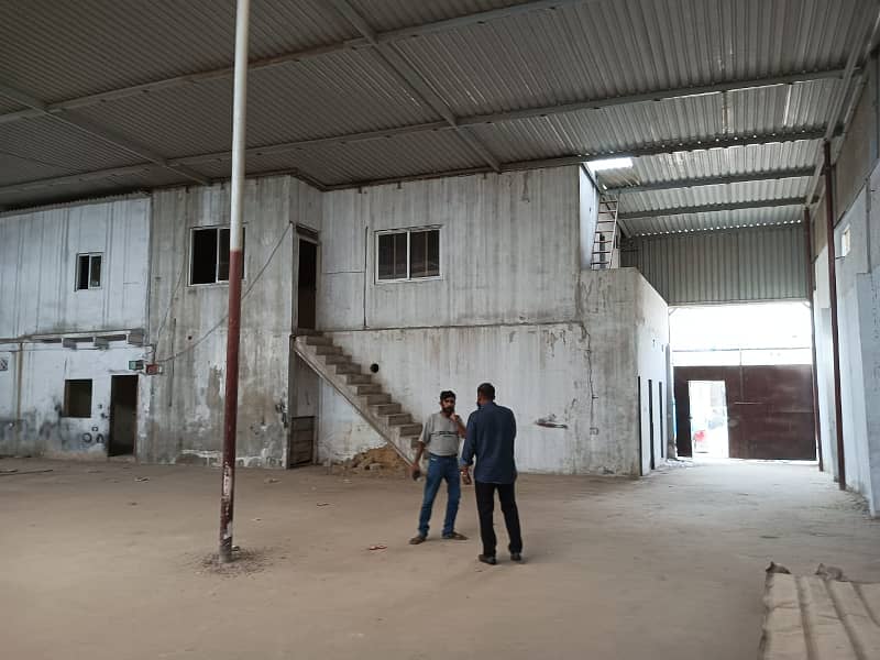 Warehouse Available For Rent In Mehran Town Sector -E Industrial Area Korangi 5