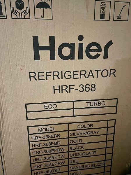 HAIER HRF 368 EBD, E STAR GOLD 0