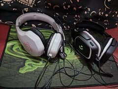 Logitech G332 SE and Subsonic retro gaming headset