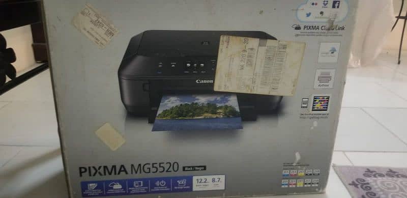 Canon Office Products MG5520 BK Wireless Inkjet Photo All-in one 2