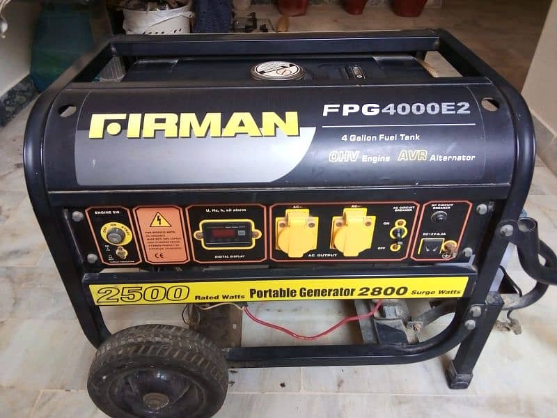 FIRMAN GENERATOR 0