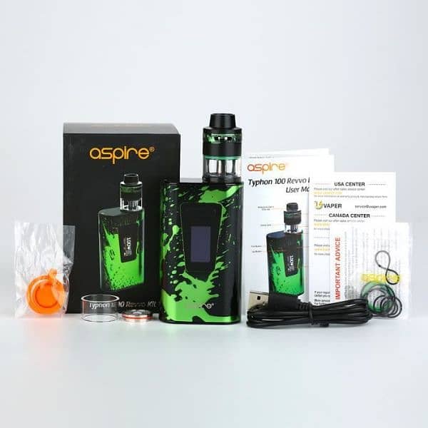 aspire typhoon 100w branded vape/display vape/electric vape/smoke 0