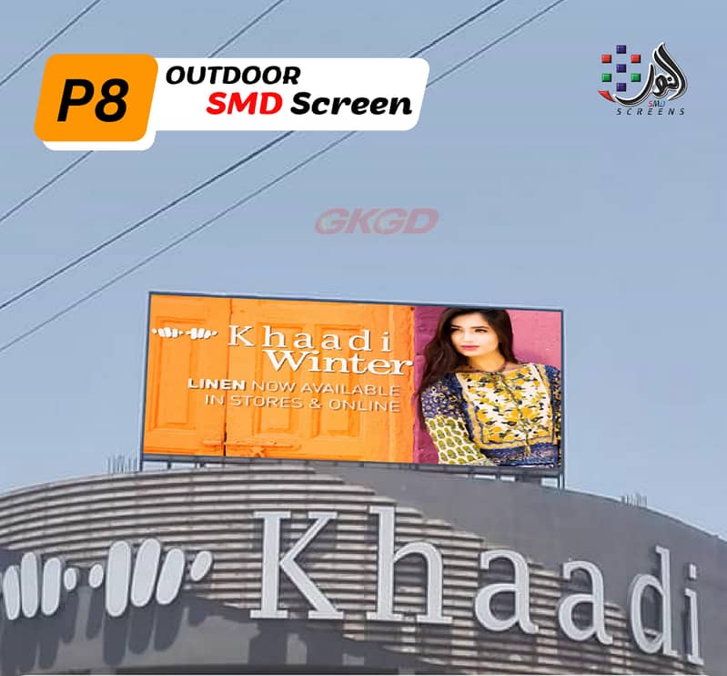 High-quality SMD screens | GKGD LED display installation | LED Display 3