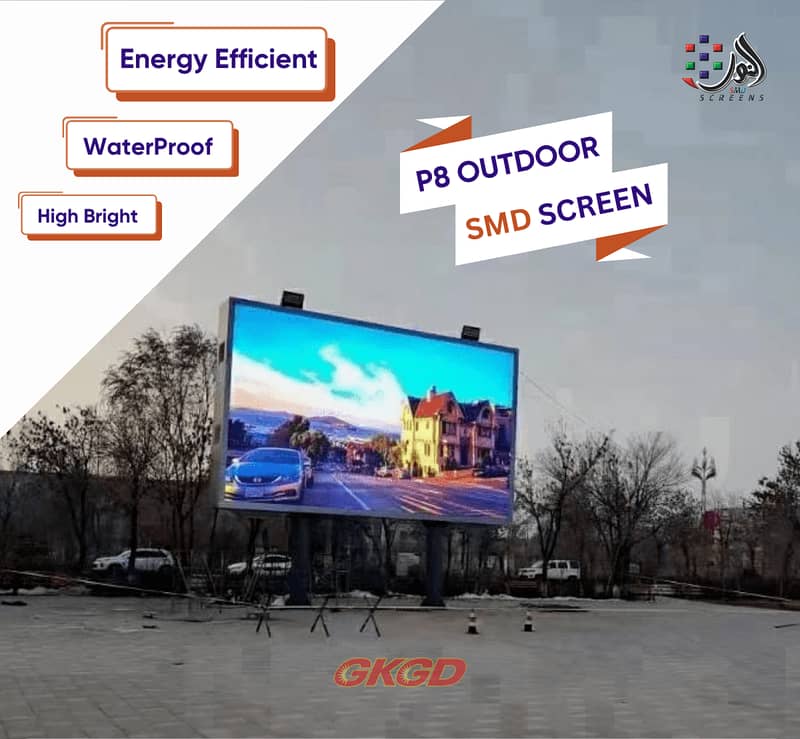 High-quality SMD screens | GKGD LED display installation | LED Display 11