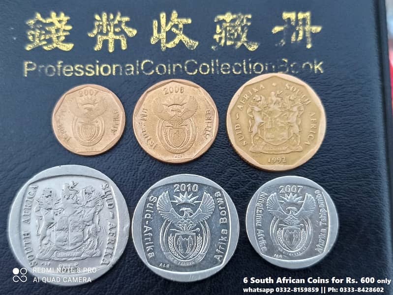 Antique African Countries Coins (Kenya, South Africa, Egypt, Morroco+) 14