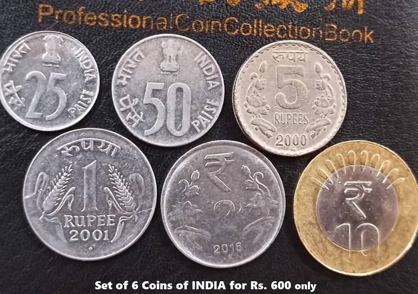 Coins of India, China, Srilanka, Bangladesh, Nepal, Malaysia,Indonesia 5