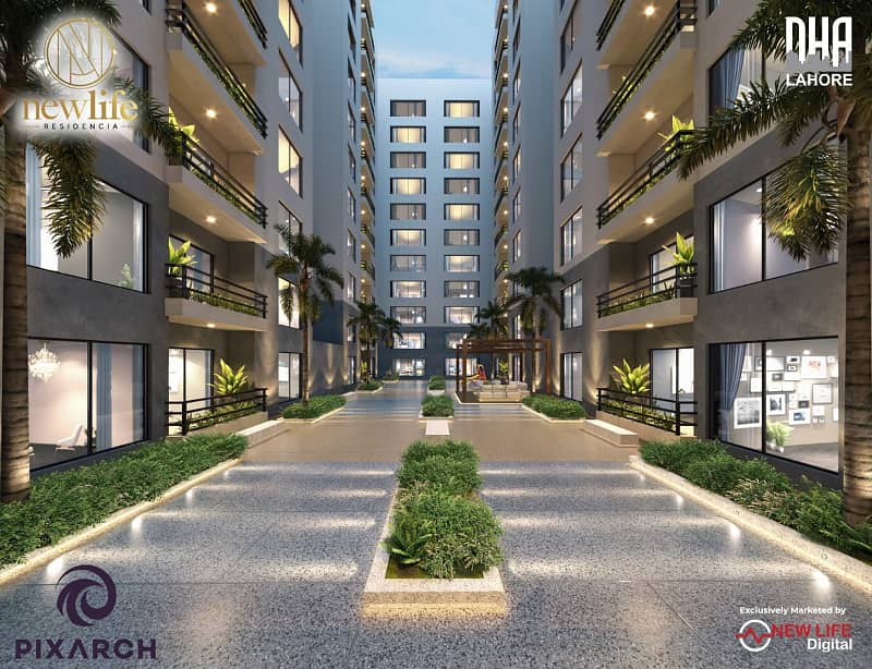 HOT DEAL !! 1 Bedroom Apartment For Sale in New Life Residencia | DHA Phase 2 | Easy Installments Available 0