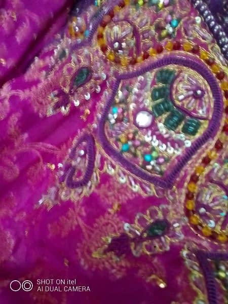 Bridal Lehenga and Dupatta In good condition 1