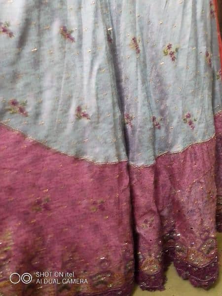 Bridal Lehenga and Dupatta In good condition 2