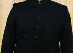 Selling My Black Sherwani In Mesuri Fabric