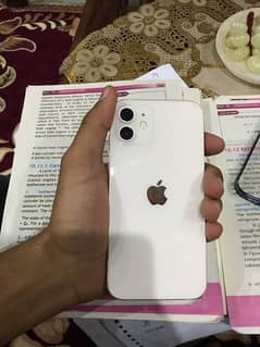 Apple iphone 12 white colour good condition 0