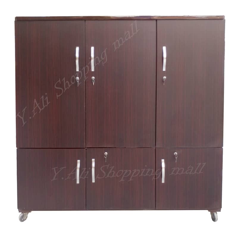 6x6 feet Wooden cupboard Folding , furniture wardrobe almari cabinet 3