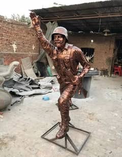 Pakistan Military Sculptures & 3D Relif Art Work