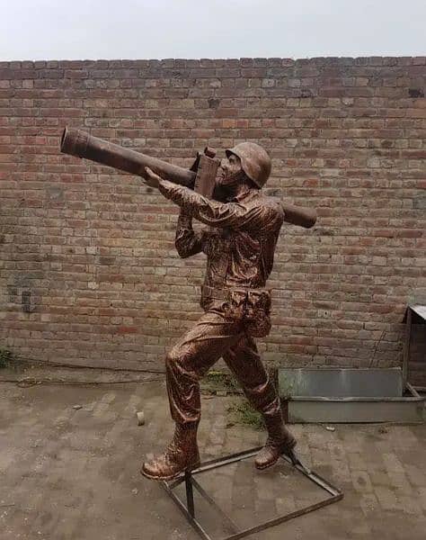 Pakistan Military Sculptures & 3D Relif Art Work 2