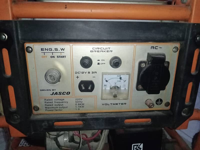 Jasco 1.5 KVA Petrol And Gas Generator FG2200JES 0