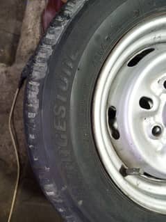 bridgistone used tyre 145R12 average condition