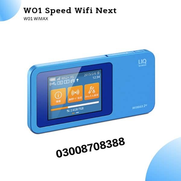 W01 Huawei Speed Wi-Fi NEXT WiMAX 2