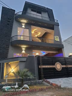 Double Storey 5 Marla Corner House For Sale In New City Phase 2 Wah Cantt