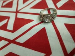 Pure Silver Stylish Ring Urgent Sell 0