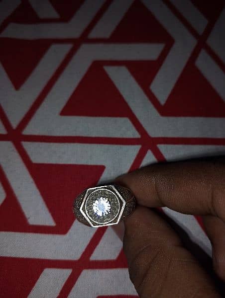 Pure Silver Stylish Ring Urgent Sell 6