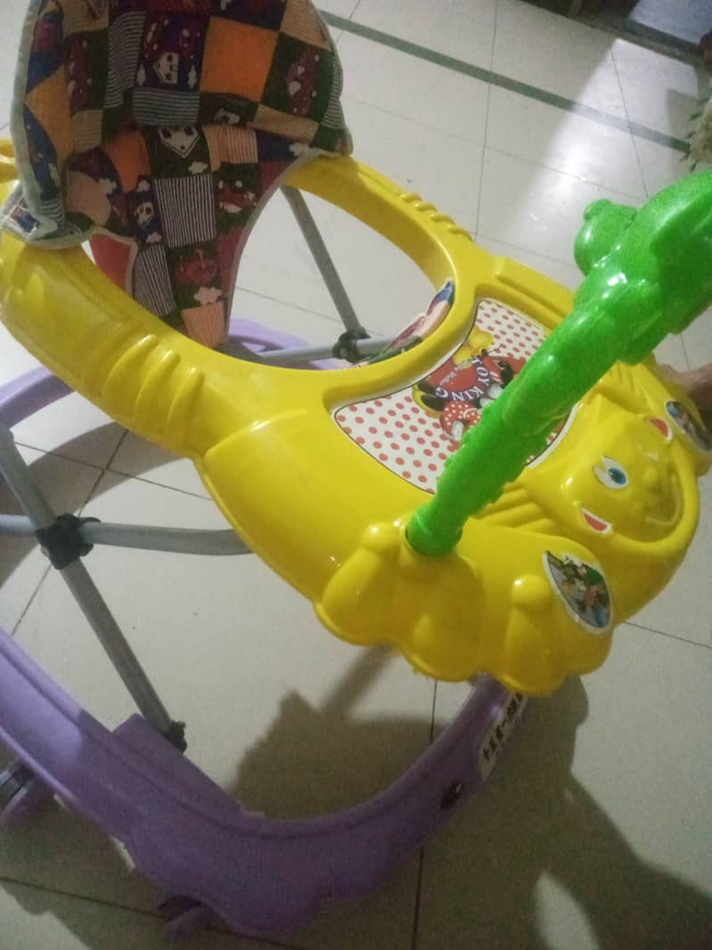 Baby walker for sale in good condition almost brand new condition . . . . 3