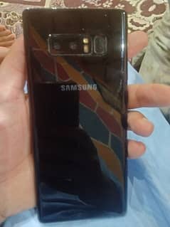 sumsung note 8 condition 7 by 10 screen scratch hai 0