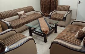 7 Seater Sofa Set with Table 0