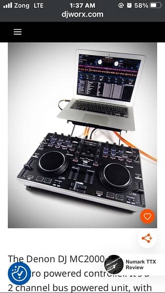 DJ mixer 0