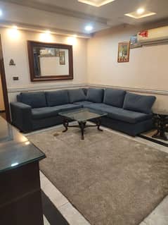 Fully furnished studio flat or Apartment available for rent near ucp University or Emporium Mall or shaukat khanum hospital or LDA office or hockey stadium 0
