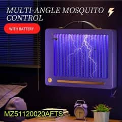 Rechargeable electric shock mosquito killing