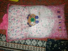 Baby Carry Nest/Bed With Mosquito Net Special Soft Stuff