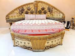 furniture round bed 0