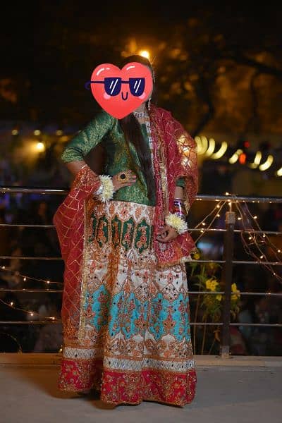 mehendi lehenga 0