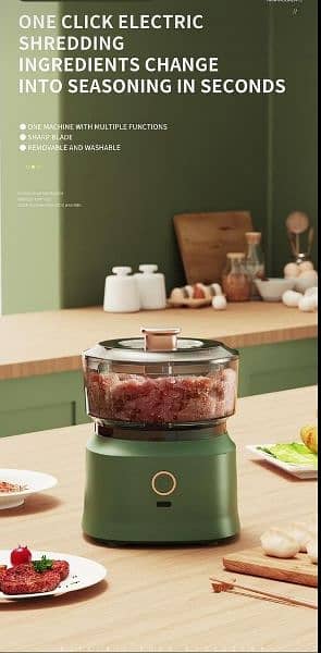 Wireless Portable Food Chopper 2