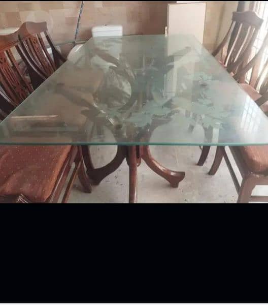 dinning table with 6 chairs 4