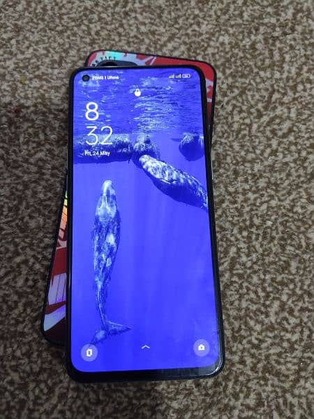 Oppo Reno 6 with box 8///128full ok no fault only finger not working 3