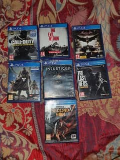 PS4 games for sale and exchange