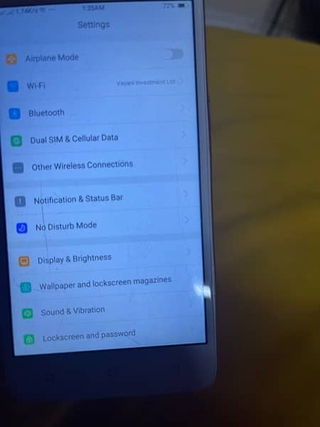 oppo A37f golden colour non PTA but both sim is working 4