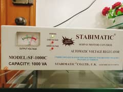 Stabimatic servo motor control stabilizer SF-1000C
