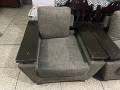 Modern Greyish Sofa set