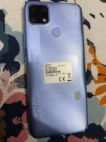 Realme C25s /4/128.1 hand use. 3