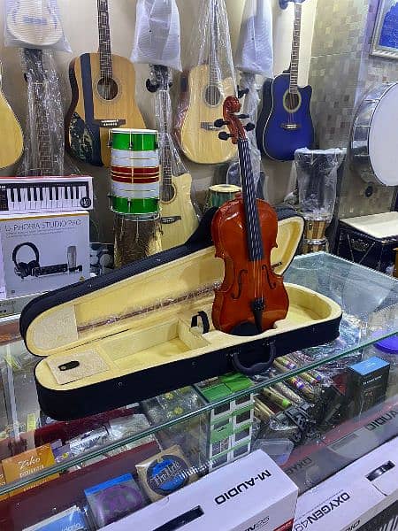 4×4 size High quality wooden violin available 2