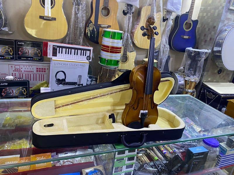 4×4 size High quality wooden violin available 6