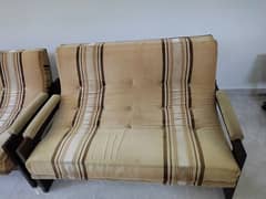 wooden sofas