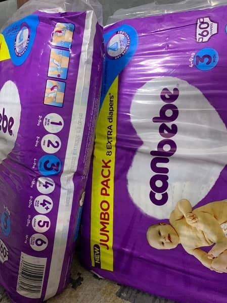 Canbebe diapers (Jumbo pack) 1